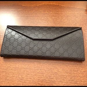 Brand New Gucci Leather Sunglass Case